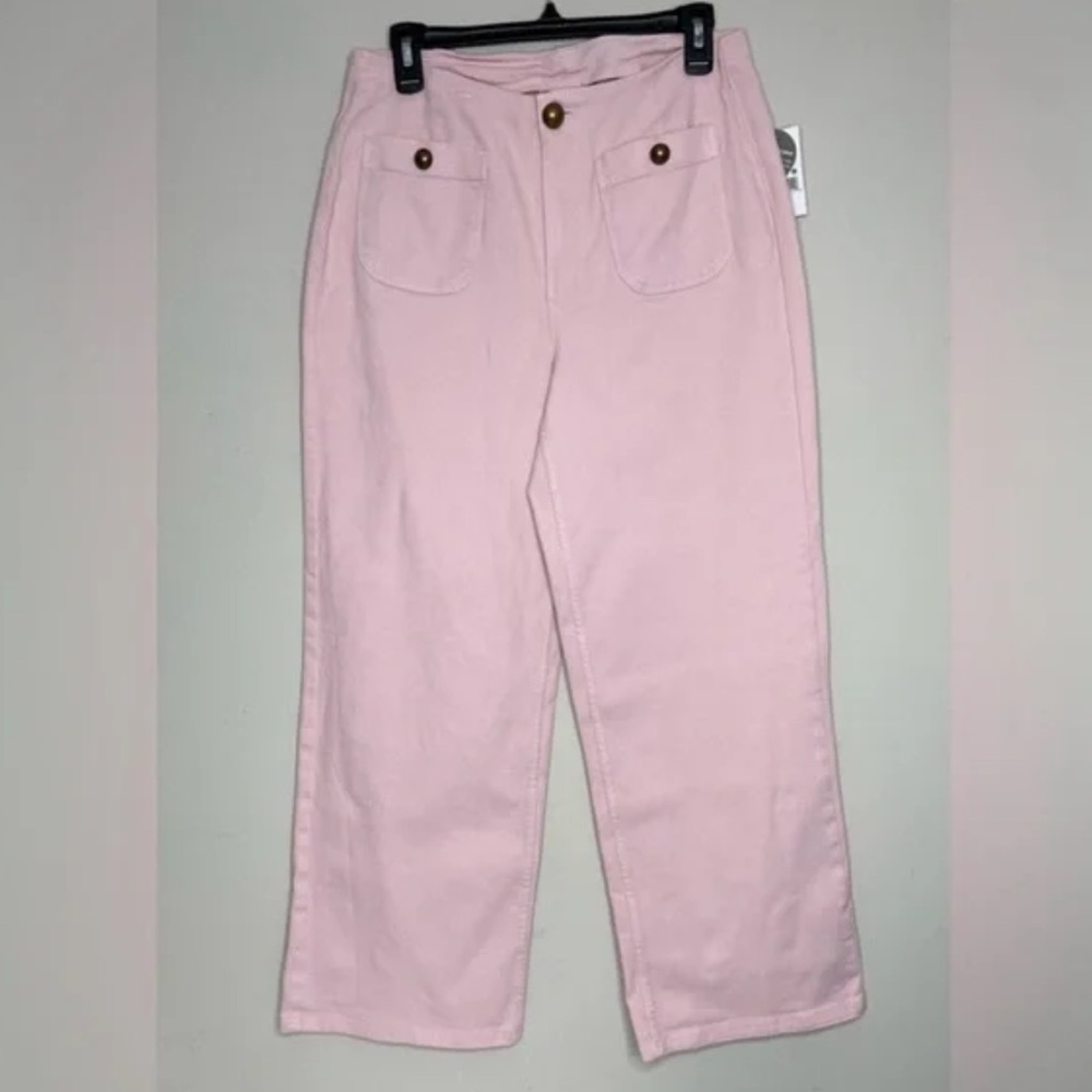 Women’s Ophelia Roe Casual Wide Leg Pants Trouser -Pink